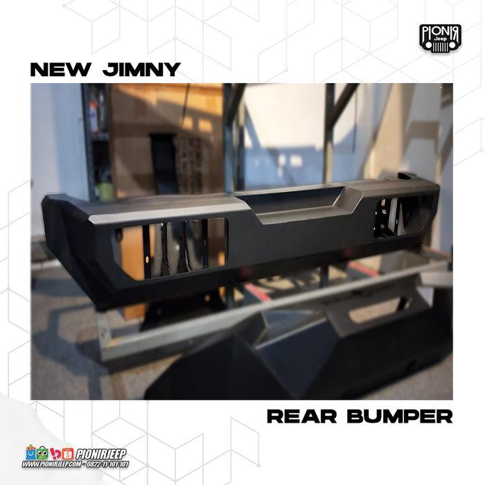 Menarik Bumper Belakang Besi Jimny Jb74 High Quality 2019+ Bumper Belakang Suzuki Jimny Jb74