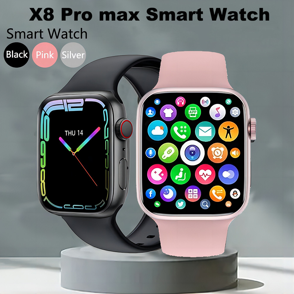 Smart Watch X8 Pro Max Answer Call Sport Fitness Tracker Custom Dial Smartwatch Men Women Gift For A