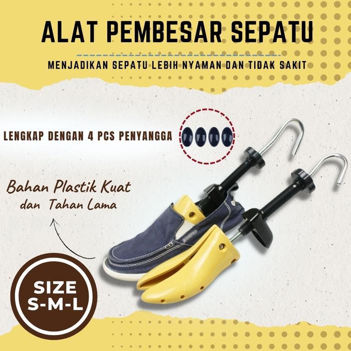 Shoes Stretcher Expander Shoe Bunion Pembesar Pelebar Ukuran Sepatu