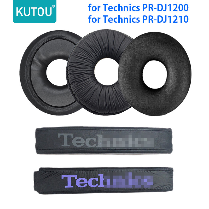 Kutou Replacement Earpads Cushion For Technics Pr-Dj1200 Dj1200 Dj1210 Headphones Foam Ear Pads