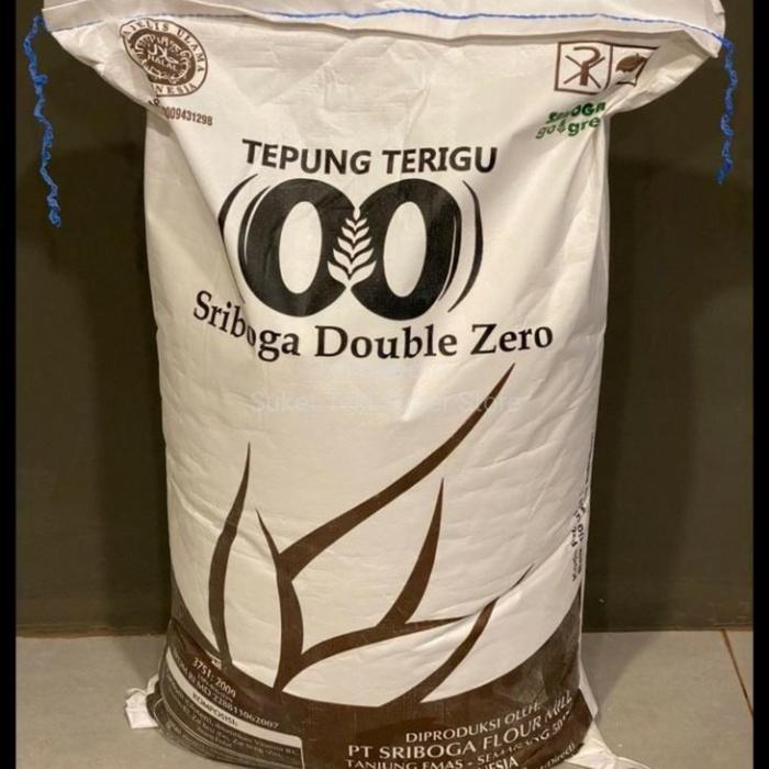Tepung Terigu Sriboga Double Zero Protein Tinggi 25Kg Karung