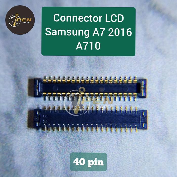 Konektor Lcd Samsung A710 Original Socket Connector