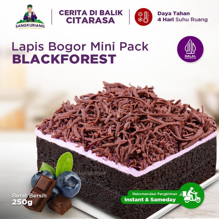 Lapis Bogor Sangkuriang Blackforest - Mini Pack (250Gr)