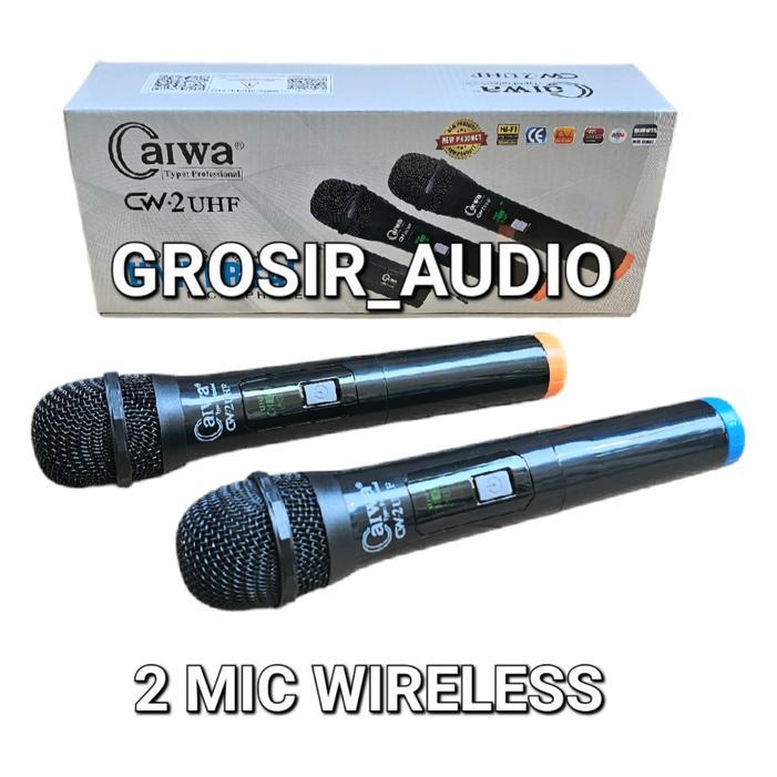 SALE MIC WIRELESS AIWA CW 2 UHF ,MICROPHONE AIWA CW2 UHF ,MIC AIWA UHF ,MIC CAIWA CW 2 UHF UHF