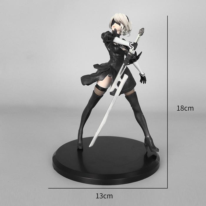 Terbaru 2B Nier Automata Action Figure PVC Barang Berkualitas