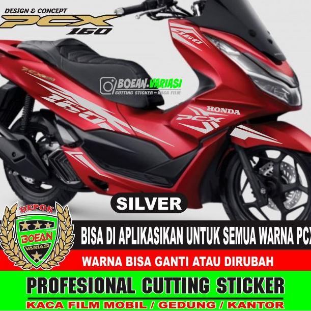 Promo Cutting Sticker Pcx 160 Merah All New Pcx 160