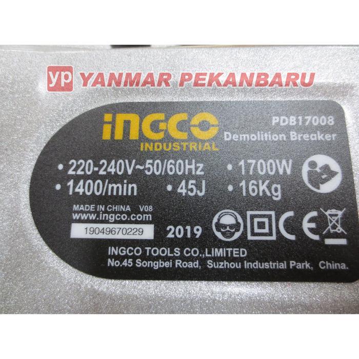 Mesin Demolition Breaker Model PH65 16 KG INGCO PDB17008