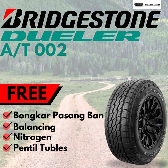 Ban mobil bridgestone dueler AT 002 265/60 R18 pajero sport fortuner trailblazer AT 265 60 r18 bridg