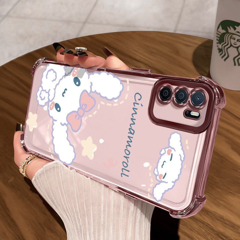 Casing Hp Untuk OPPO A16 OPPO A16s OPPO A54s Case Kelinci lembut Cesing Sembunyikan Airbag Kesing Si