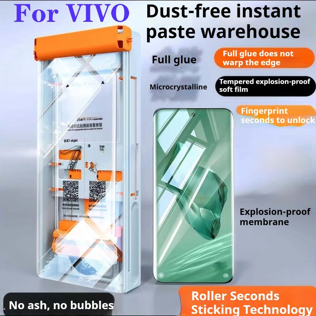 X100Ultra Roller Second Stickers X70Pro+ Curved Screen Protector For VIVO X200Pro X90/X80Pro X100Pro