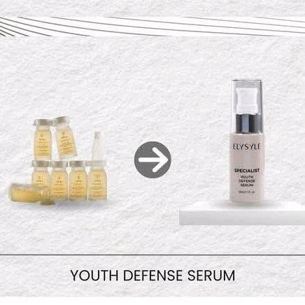 Elysyle Youth Defense & Bright Glow Serum Pengganti Serum Jafra Royal Jelly & Luna White