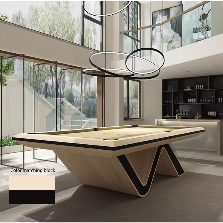 Indoor Cheap 3-in-1 Pool Table Solid Wood Pool Table Dining Pool Table For Sale