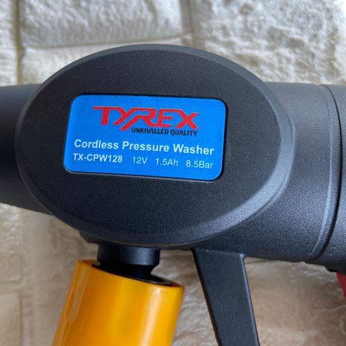TYREX CORDLESS JET CLEANER MESIN STEAM CUCI MOBIL MOTOR AC BATERAI 12V
