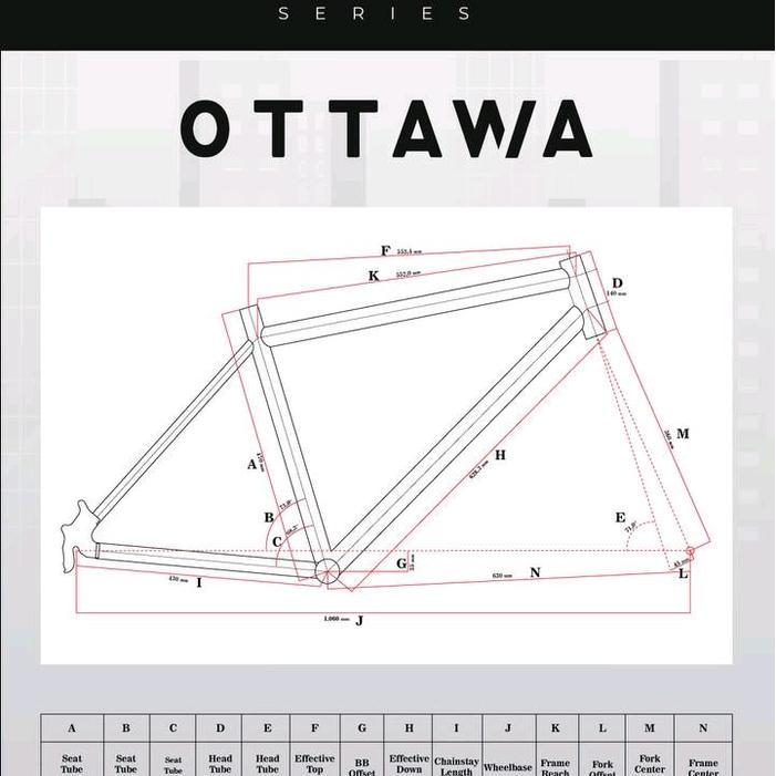 SEPEDA COMMUTER BIKE MEREK ELEMENT URBAN HYBRID OTTAWA 26INCI