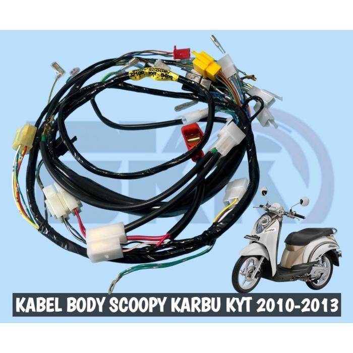 Ready Stock ! KABEL BODY HONDA SCOOPY KYT KARBU 2010-2013