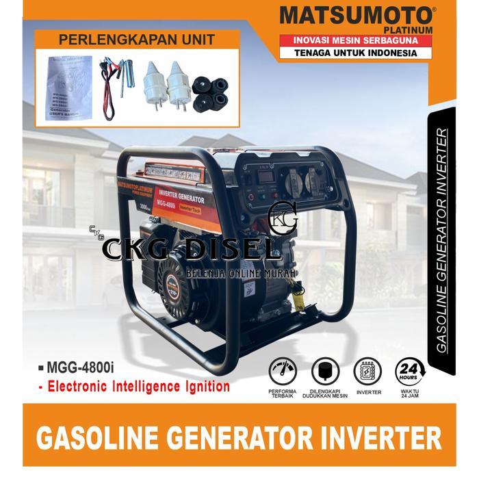 Genset Genertor Inverter 3000 watt MATSUMOTO Bensin