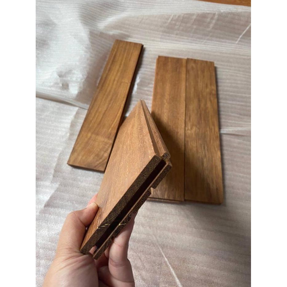 Berat Aktual Lantai Kayu Parket Solid Merbau unFinish