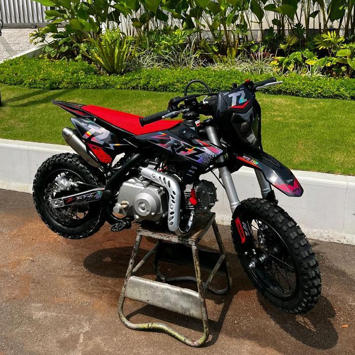 MINI TRAIL RFZ THUNDER 100CC MATIC RING10/12 - MERAH