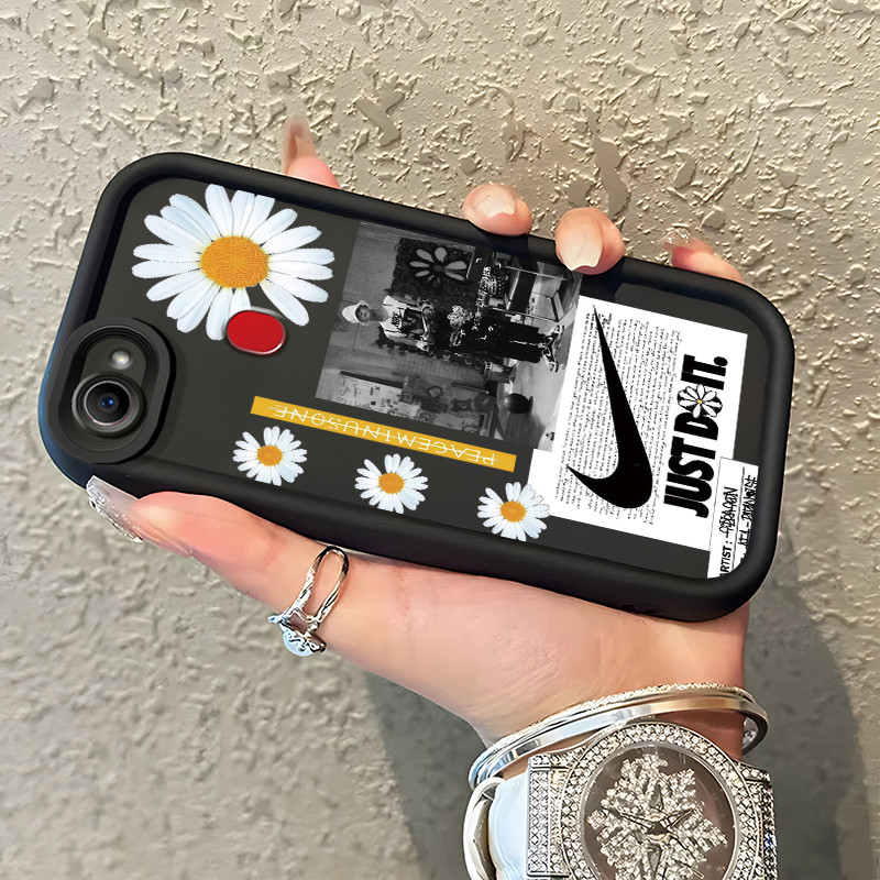 Casing Hp Untuk OPPO F5 F7 F5 Youth Case Casing pola Daisy Cesing HP Kesing mata langit tangga Kasin