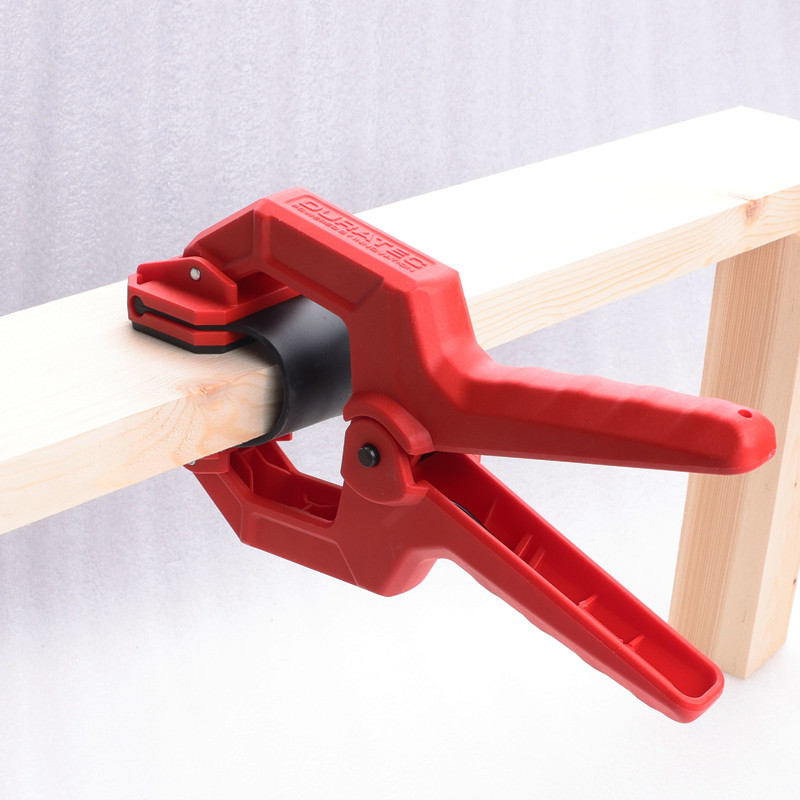 DURATEC Belt Spring Clamp Woodworking Fixture Aviation Model Photo Frame Quick Fixing Clamp C Clamp