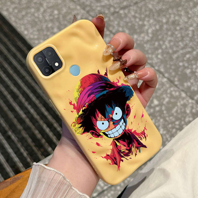 Casing Hp Untuk OPPO A15 A15s A35 Case Casing pola anak laki-laki Kasing HP Cesing Bentuk Meteorit K