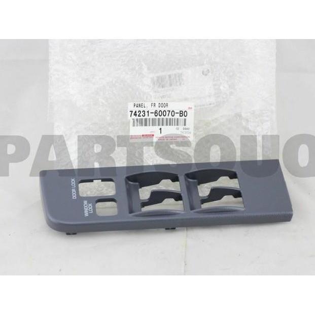 Ready COVER PANEL MASTER SWITCH LANDCRUISER VX80 74231-60070-B0 ORI
