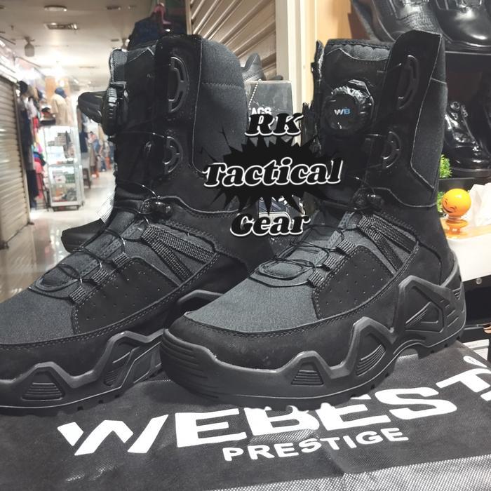 Sepatu PDL Original WEBEST FORCE GEN 1 PT. Weba TNI POLRI PASPAMRES BRIMOB - Sepatu PDL Taliputar