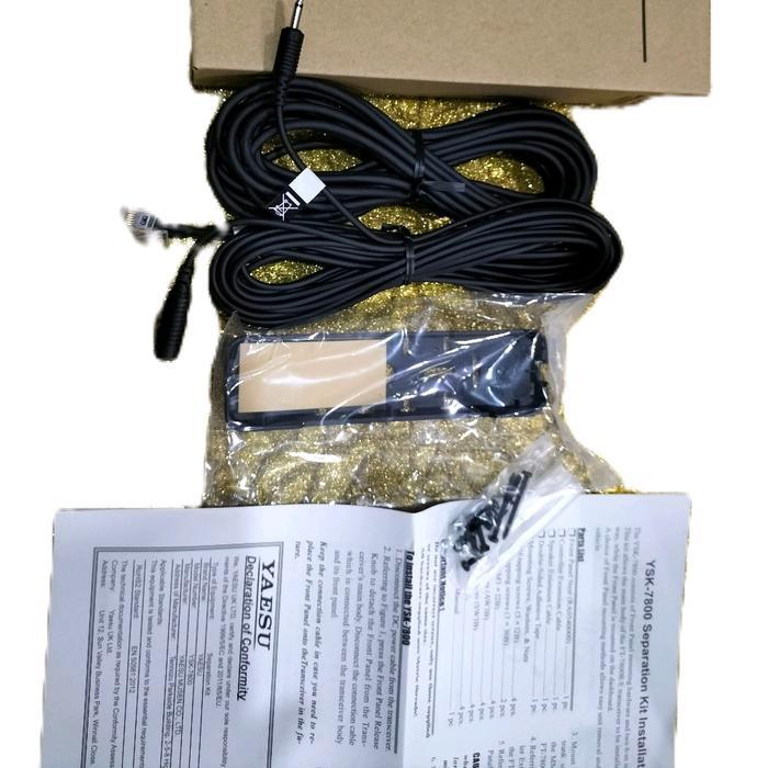 YAESU YSK7800# BRACKET DISPLAY DAN KABEL SEPARATION FT7800/7900