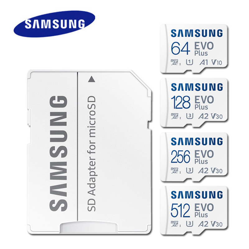 Samsung EVO Plus/PRO Plus/PRO Ultimate/PRO Endurance mcroSD Card 512G 256GB 128GB 64GB SDXC