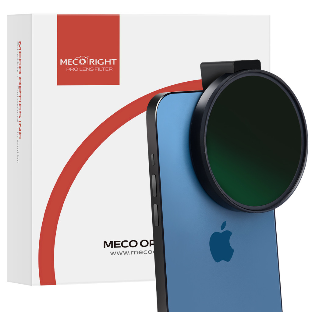 STOK TERBATAS  Mecoright Smartphone Filter 72mm Ring Cold Shoe phone holder CPL ND GND For Samsung H