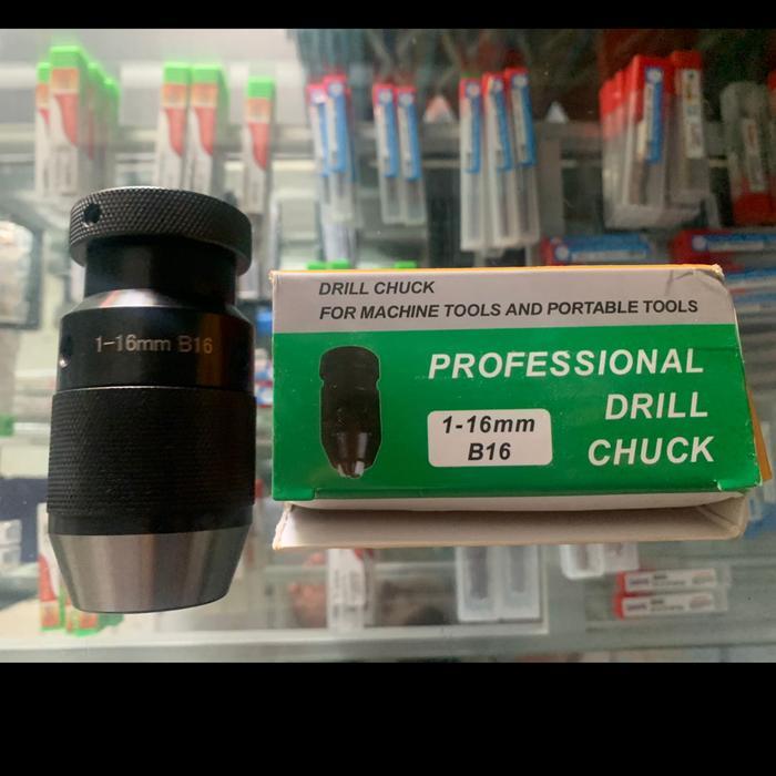 Keyless Drill Chuck 1-16 Mm B16 Baru Drillchuck Keyless