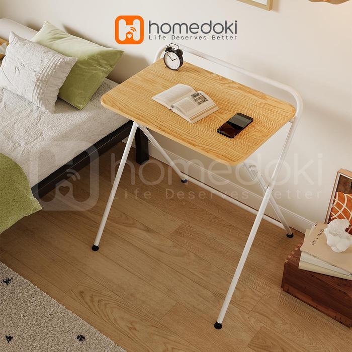 Homedoki Meja Kerja/Meja Kantor/Meja Belajar Lipat/Meja Lipat Portable