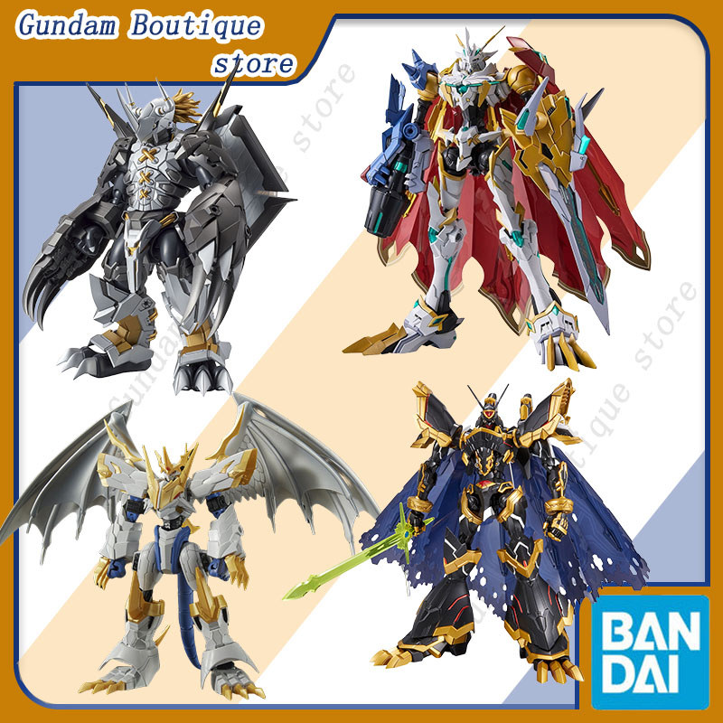 Bandai Genuine FRS Digimon Adventure Metal Garurumon War Greymon Omegamon X-Antibody Anime Action