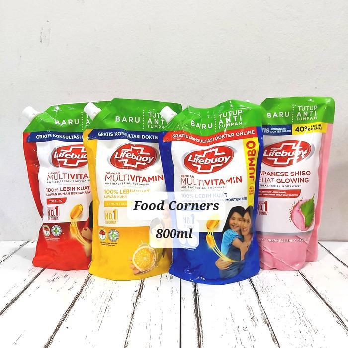 LIFEBUOY ANTIBACTERIAL BODYWASH 900ML / SABUN LIFEBUOY REFILL 900ML