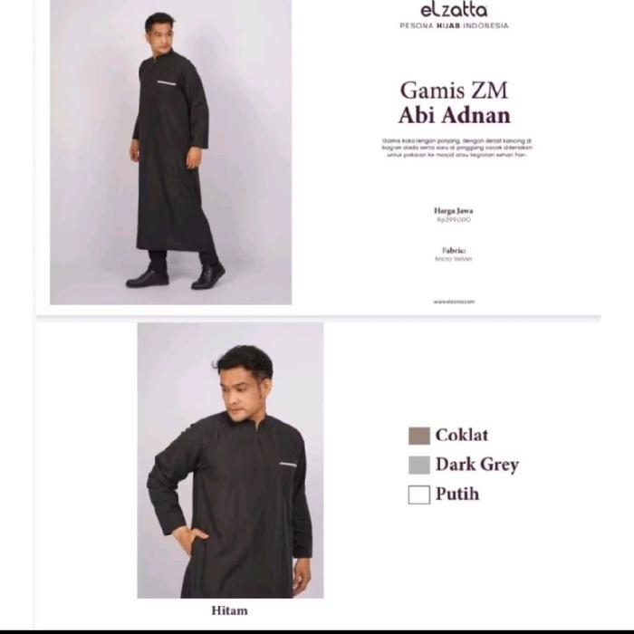 Elzatta Koko Pria Dewasa ZM Abi Adnan Muslim