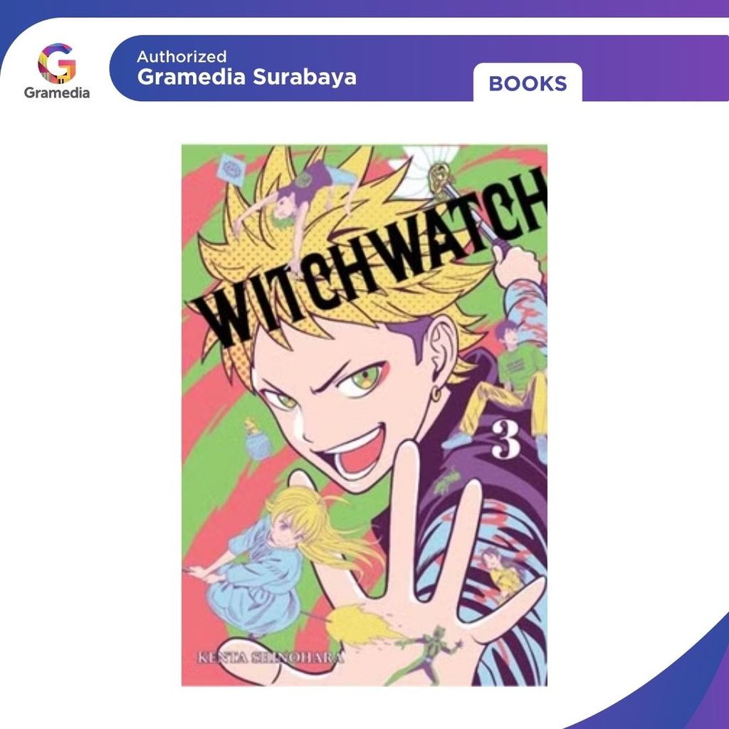 Gramedia Surabaya - Witch Watch 3