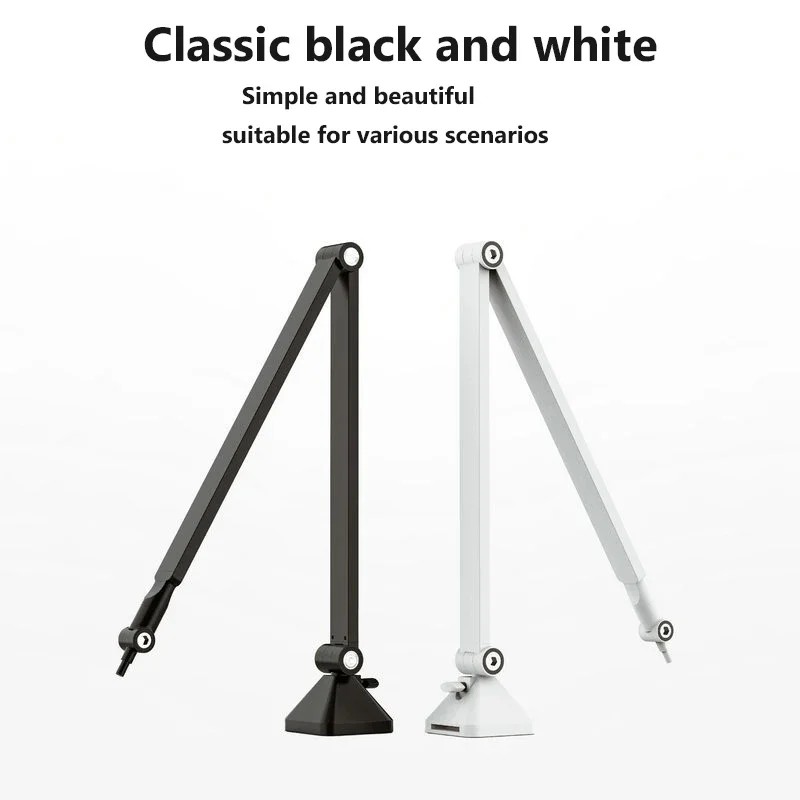 Extendable Recording Microphone Holder Suspension Boom Scissor Arm Stand Holder with Microphone Clip