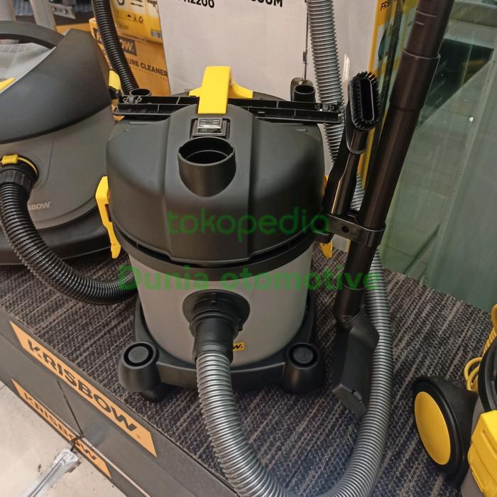 Krisbow Vacum Cleaner Wet & Dry 12L Vacum Basah Kering Ori Co