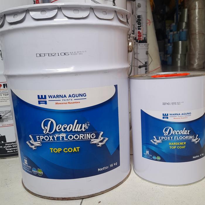 Epoxy Lantai/Epoxy Flooring Decolux BLUE SKY 20kg Set