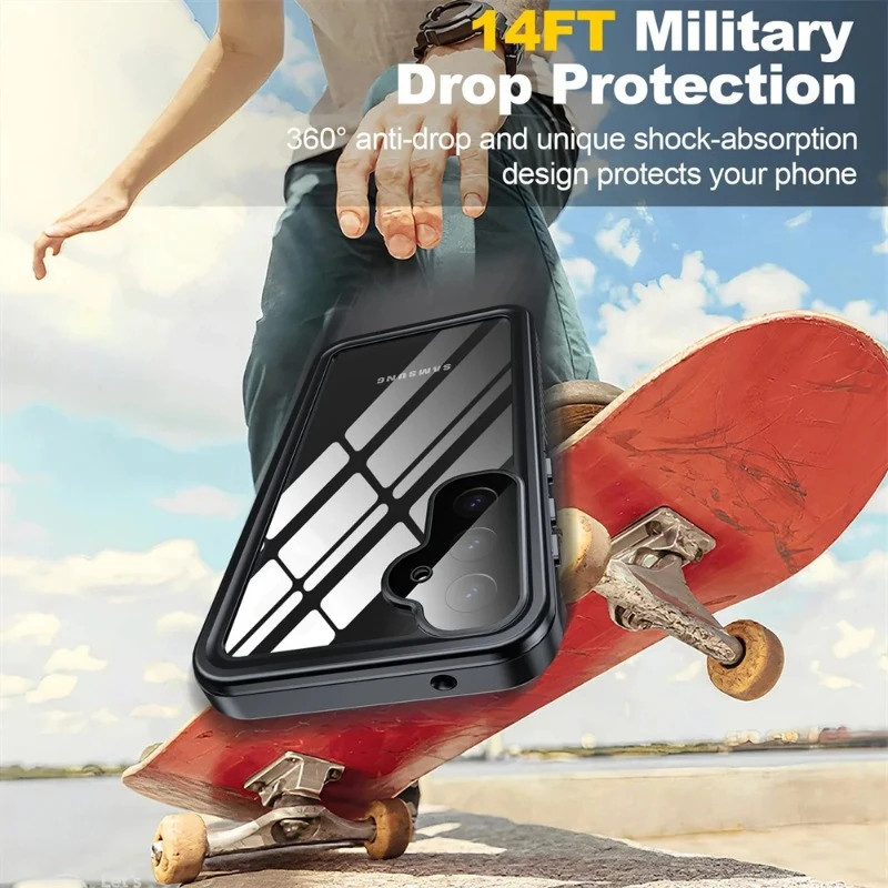 IP68 Waterproof Case For Samsung Galaxy S24 S23 S22 S21 S20 S25 Plus Ultra FE For A54 5G Note 20