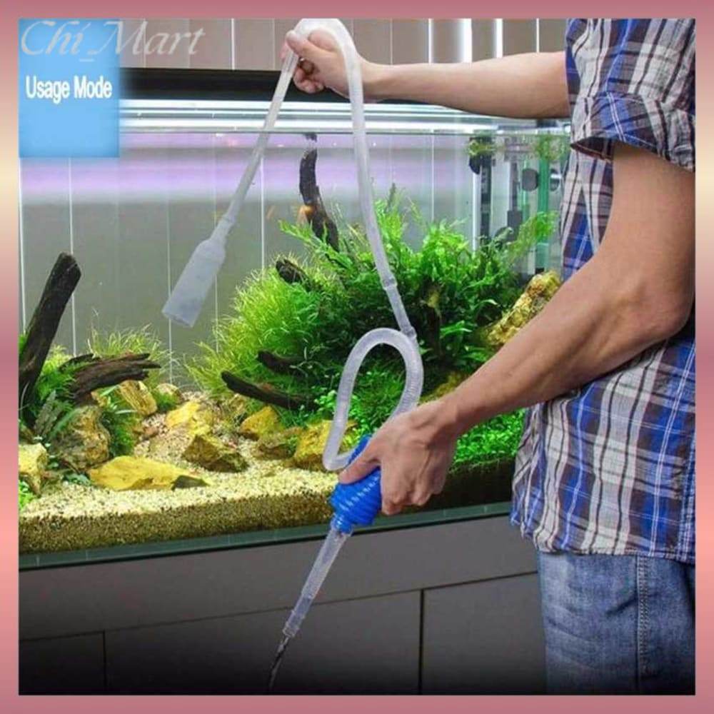 Pompa Tangan Aquarium Water Charge Pump 1.7 Meter - Nc02