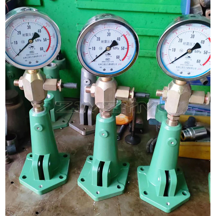 S80h Diesel Injector Nozzle Calibrator Fuel Nozzle Tester With Dual Scale Gauge with Manual Diesel