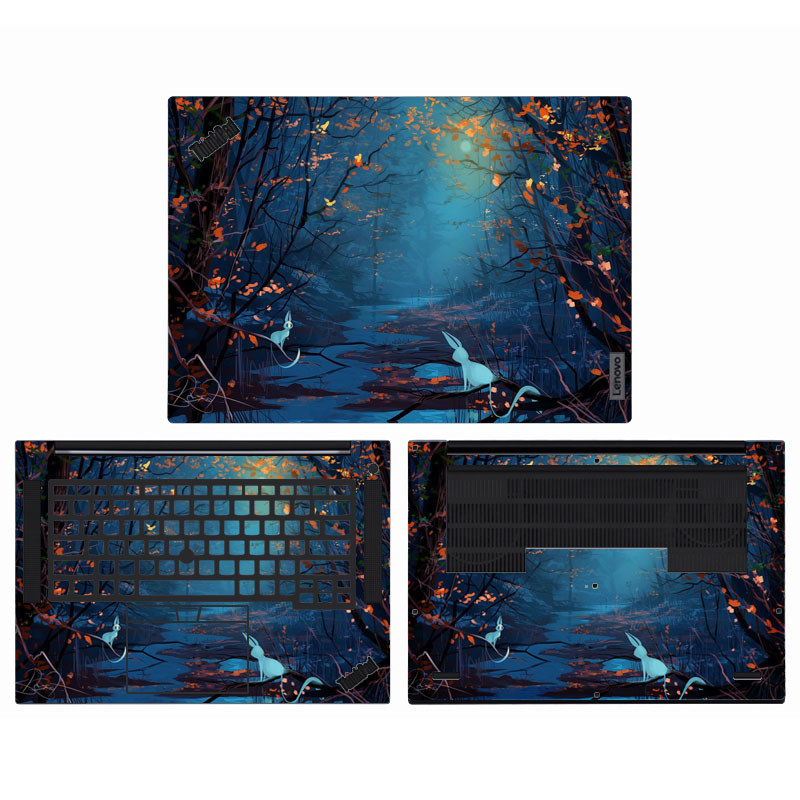 Laptop Skins for Lenovo Thinkpad P1 Gen 1 2 3 4 5 6 7 Vinyl Stickers for Thinkpad X1 Extreme Gen 1 2