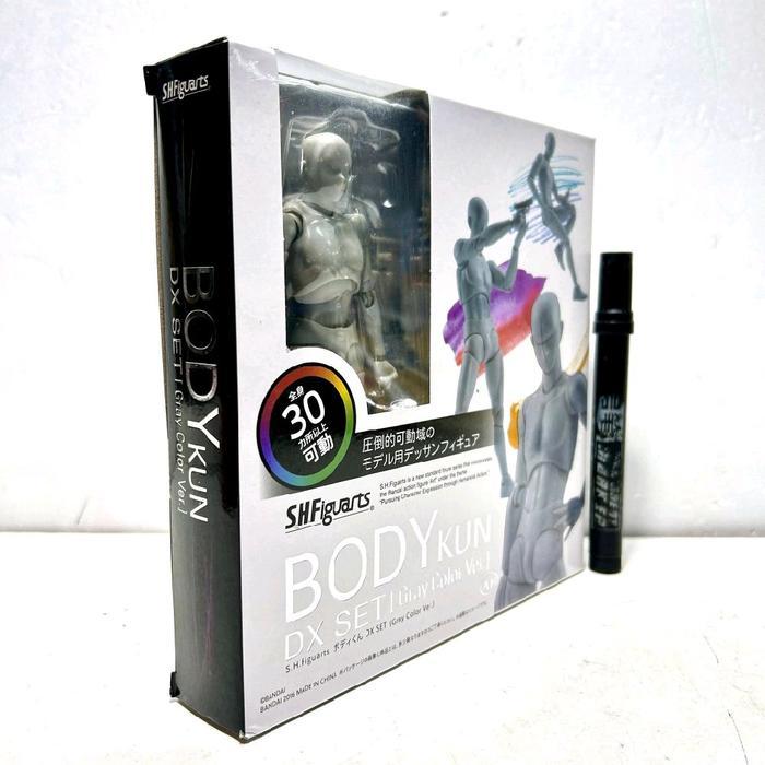 Mainan action figure Body kun grey Dx set figure Shf recast Tinggi sekitar 6inch Artikulasi detail