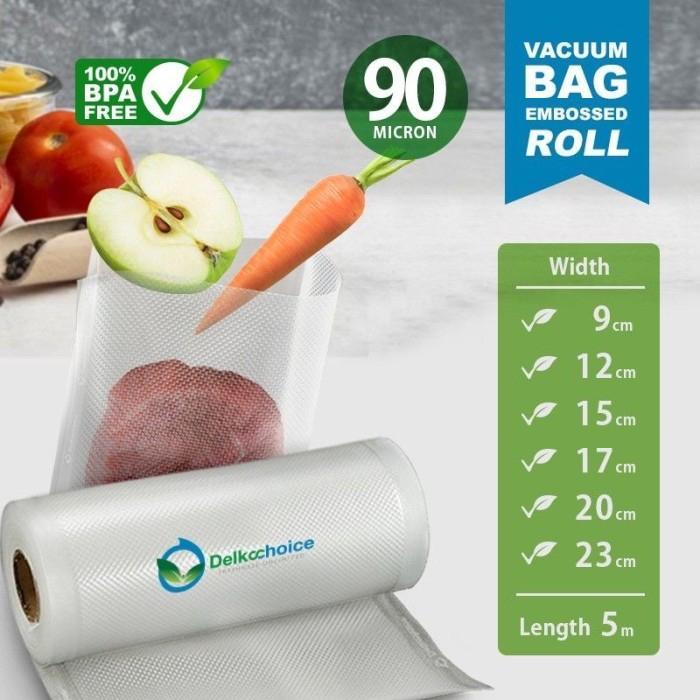 Plastik Vacum EMBOSS Roll Vacuum Vakum Delkochoice