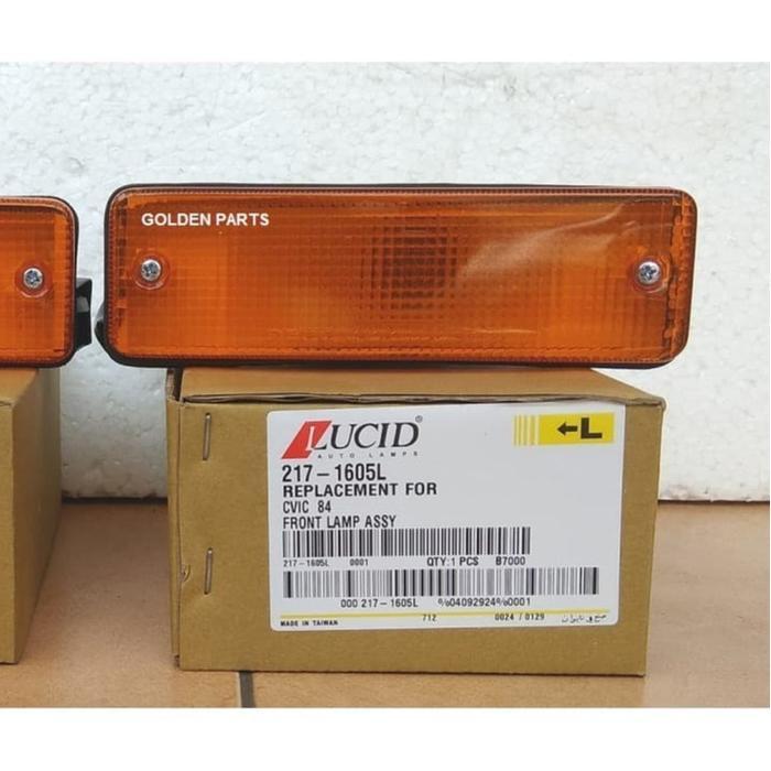 SIGNAL LAMP LAMPU SEN BUMPER LAMPU SEIN HONDA CIVIC WONDER 1984 1985
