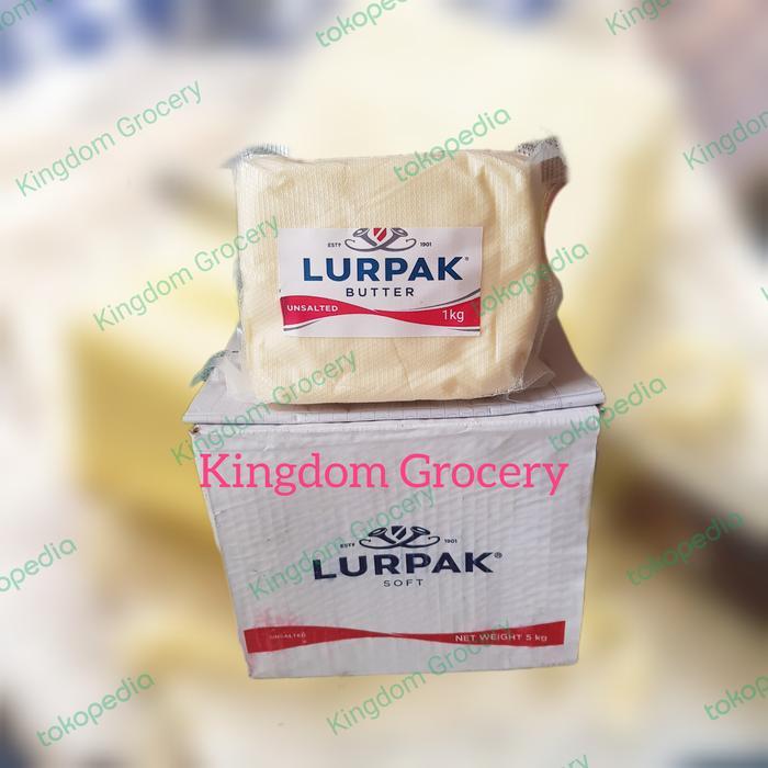 LURPAK UNSALTED BUTTER LACTIC 1KG