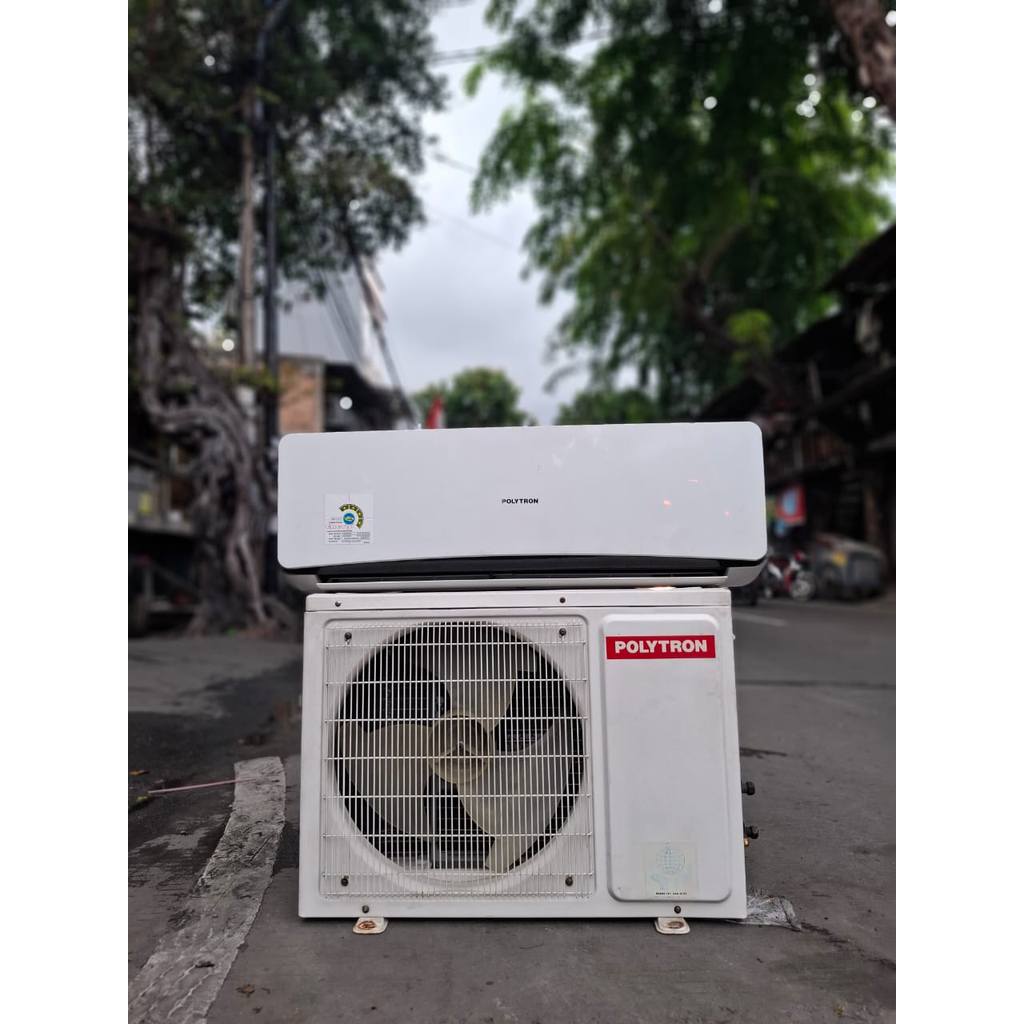 AC Polytron 1/2 PK R 410 Second + Pasang free ongkir se jabotabek