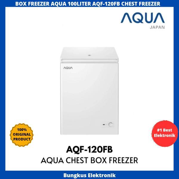 BOX FREEZER AQUA 100LITER AQF-120FB CHEST FREEZER AQUA 100L