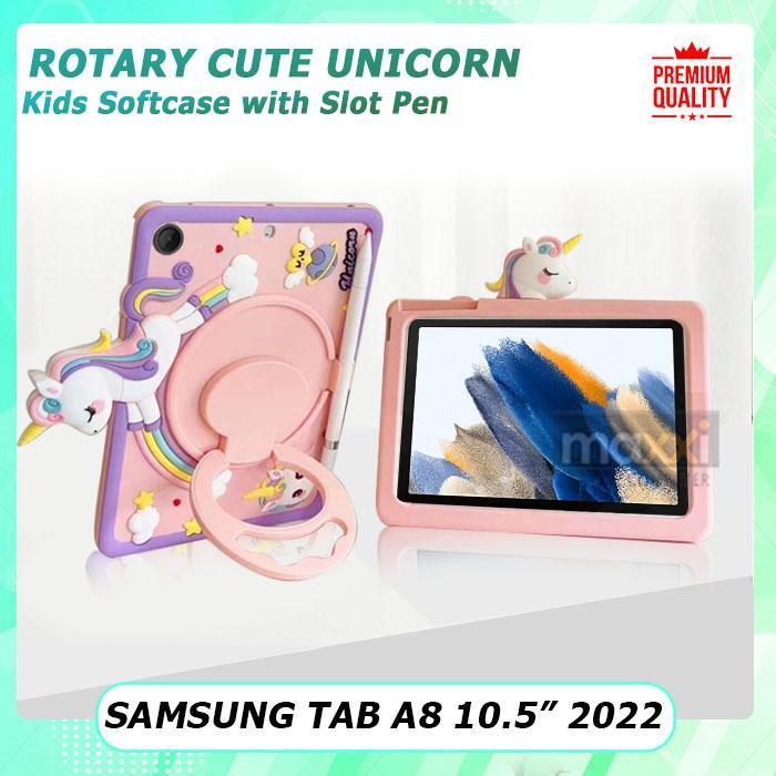 Samsung Galaxy Tab A8 10.5 Lte X205 Softcase Case Casing Anak Karakter Co